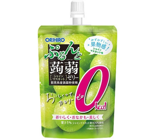 Orihiro Konjac Jelly Shine Muscat Flavor 130g