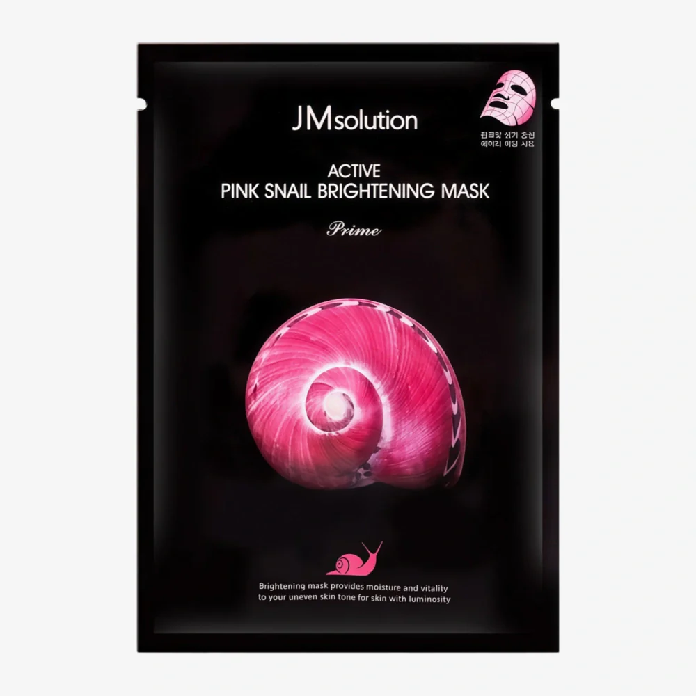 JM SOLUTION Active Pink Snail Brightening Mask 1pc