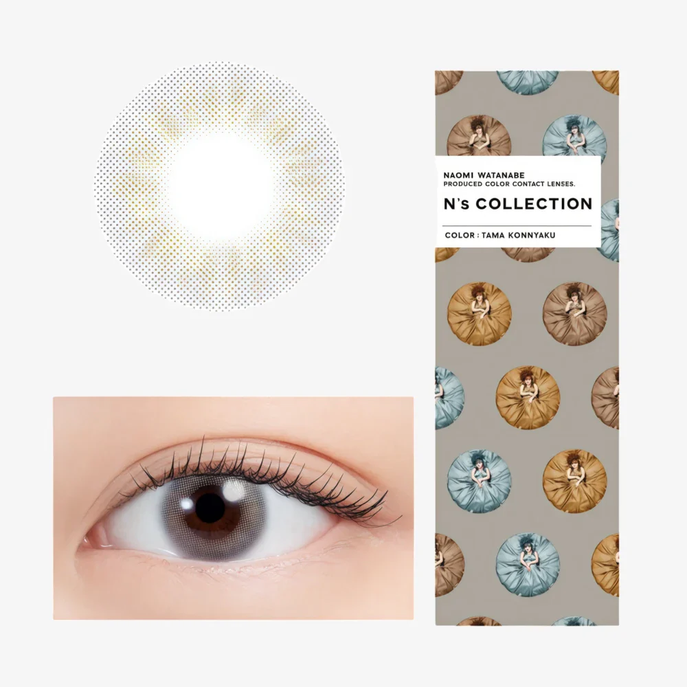 N's COLLECTION Daily Contact Lens (Tama Konnyaku) (10 Lenses) -1.50