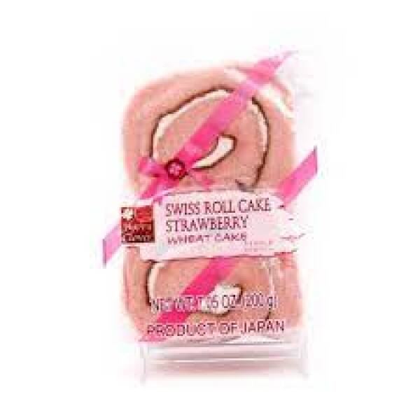 Happy Clover Swiss Roll Cake (Strawberry)