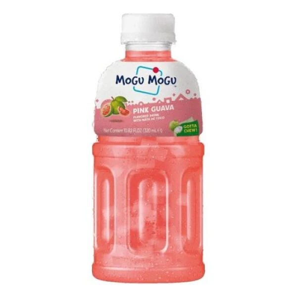 Mogu Mogu Nata de Coco Pink Guava Flavor Drink 320ml