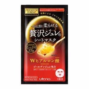 Utena Premium Puresa Golden Gel Mask Hyaluronic Acid 1pc