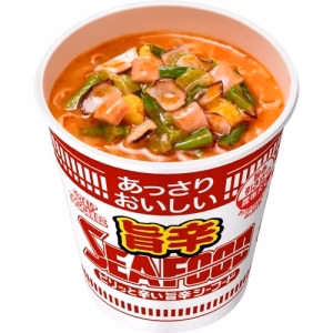 NISSIN Lightly Delicious Cup Noodles (Spicy Seafood Flavor) 58g