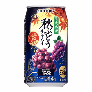 SUNTORY Autumn Grape Flavor Drink 350ml