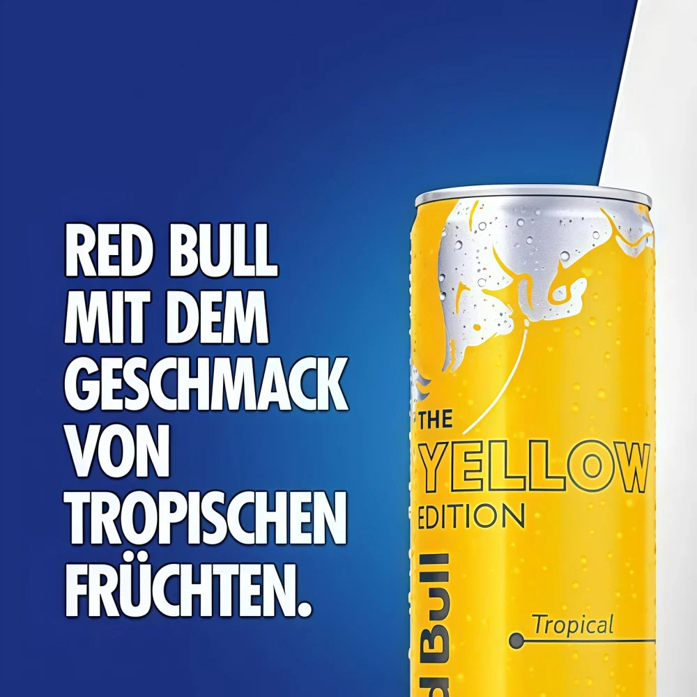 RED BULL Energy Drink (Yellow Edition) 250ml
