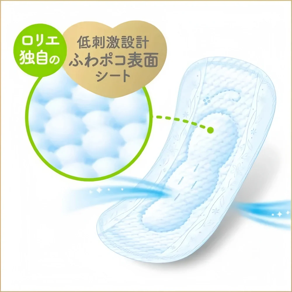 KAO LAURIER Sanitary 22.5cm No Wings 24pcs