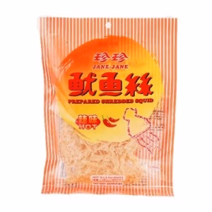 Jane Jane Prepared Shredded Squid (Hot) 85g