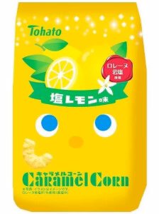 TOHATO Caramel Corn Salted Lemon Flavor 68g