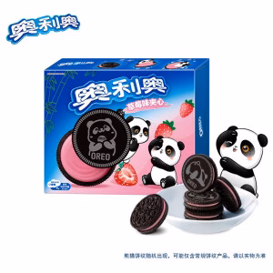Oreo Strawberry Creme Box 466g (Panda China Version)