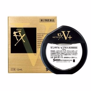 SANTEN Sante FX V Plus Eye Drops 12ml Japan F/S