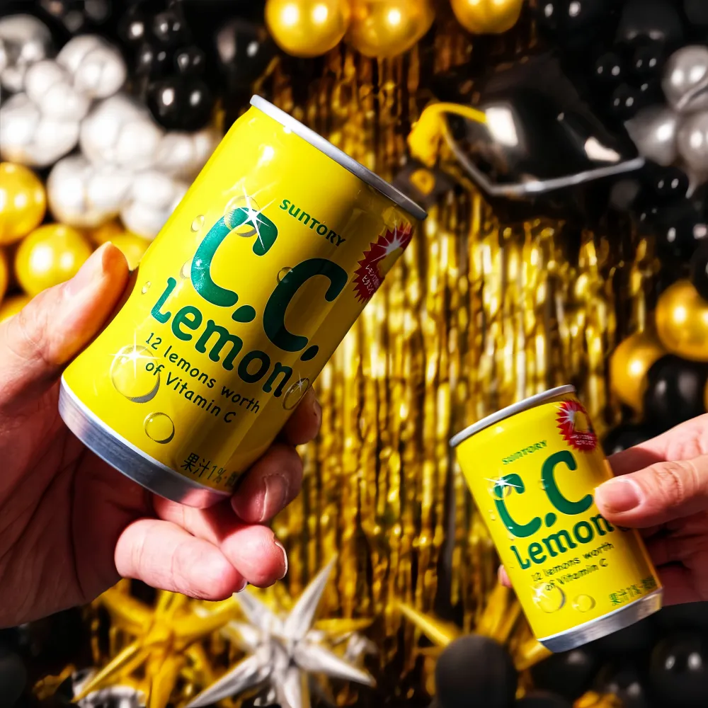 SUNTORY C.C. Lemon Soft Drink 350ml