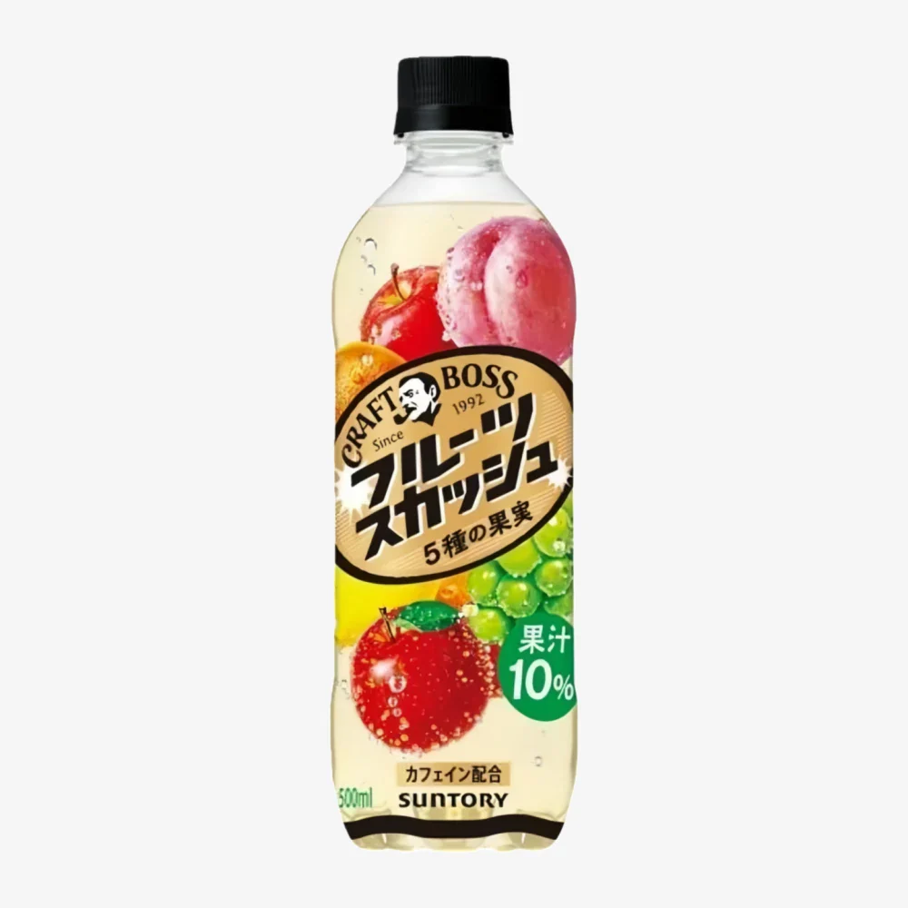 SUNTORY Craft Boss Fruit Squash Soda 500ml