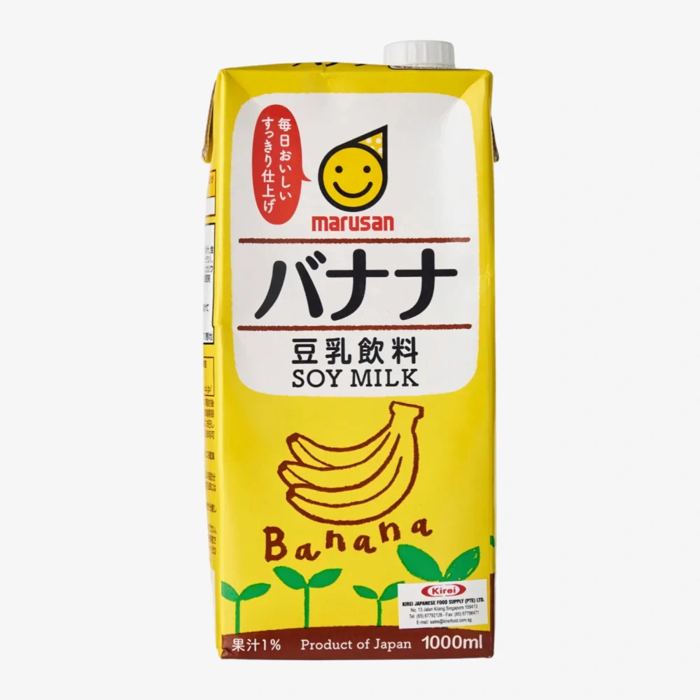 MARUSAN Soy Milk Banana Flavor 1L