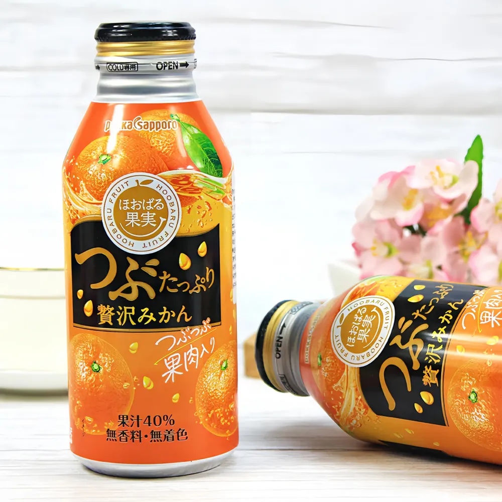 POKKA Sapporo Tangerine Orange Luxury Drink 400ml