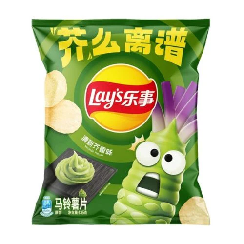 Lay's Potato Chips (Wasabi Flavor Flavor) 70g
