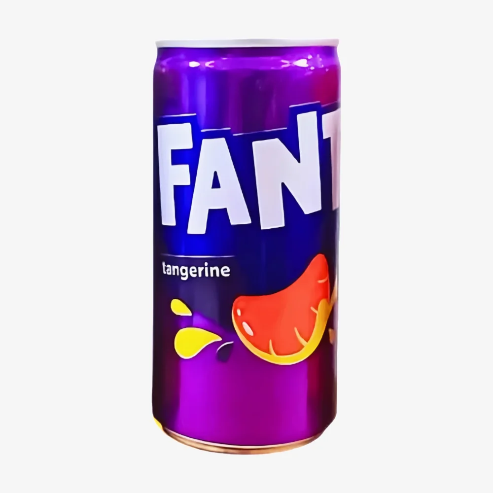 FANTA Soda Drink (Berries Flavor) (Iraq) 185ml