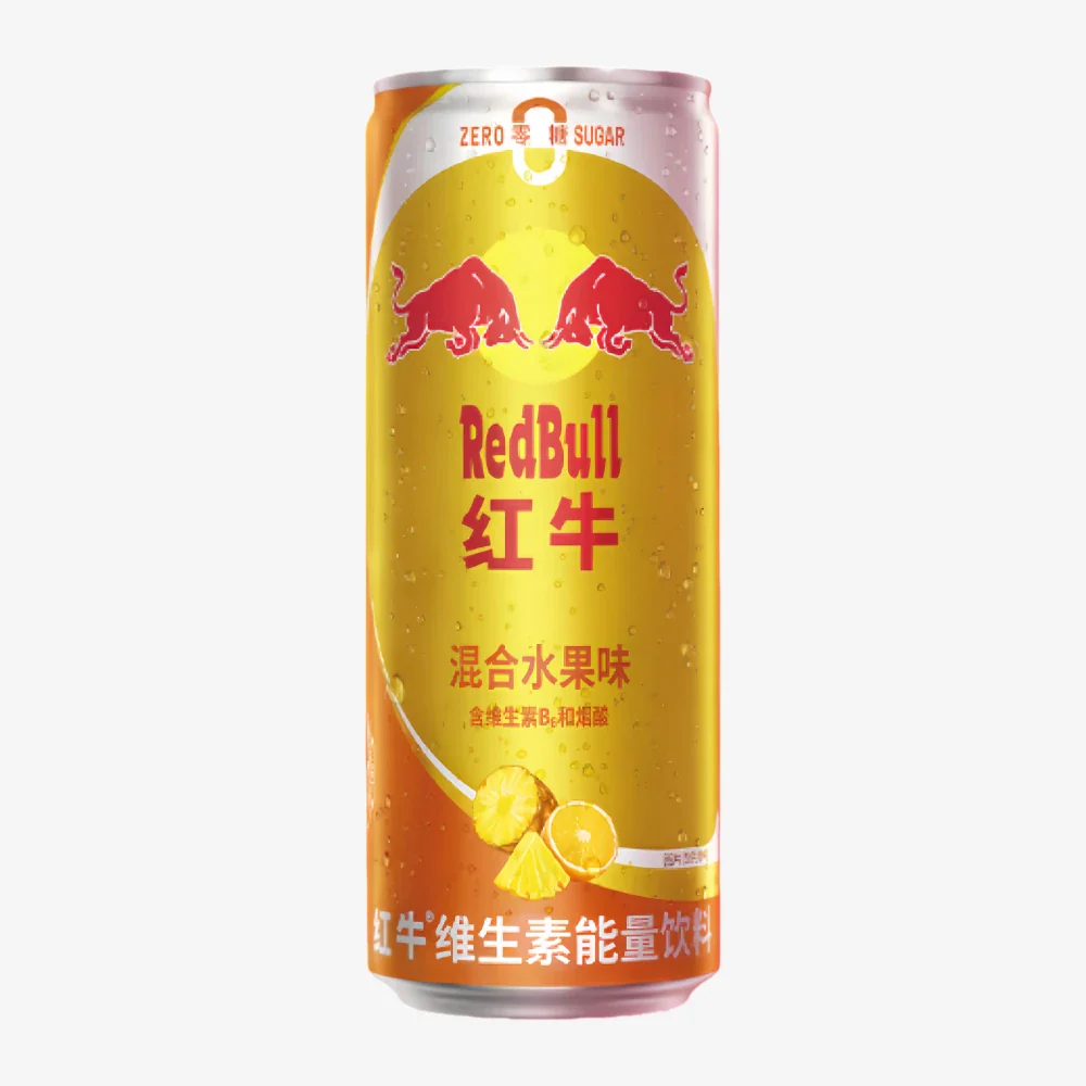 RED BULL 0 sugar Energy Drink Mix fruit 325ml