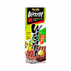 S&B) Wasabi Tube Family Size Gluten Free 90G