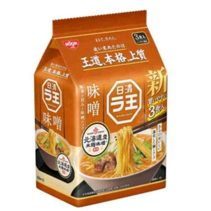 Nissin Raoh Ramen 3pcs (Miso Flavor)