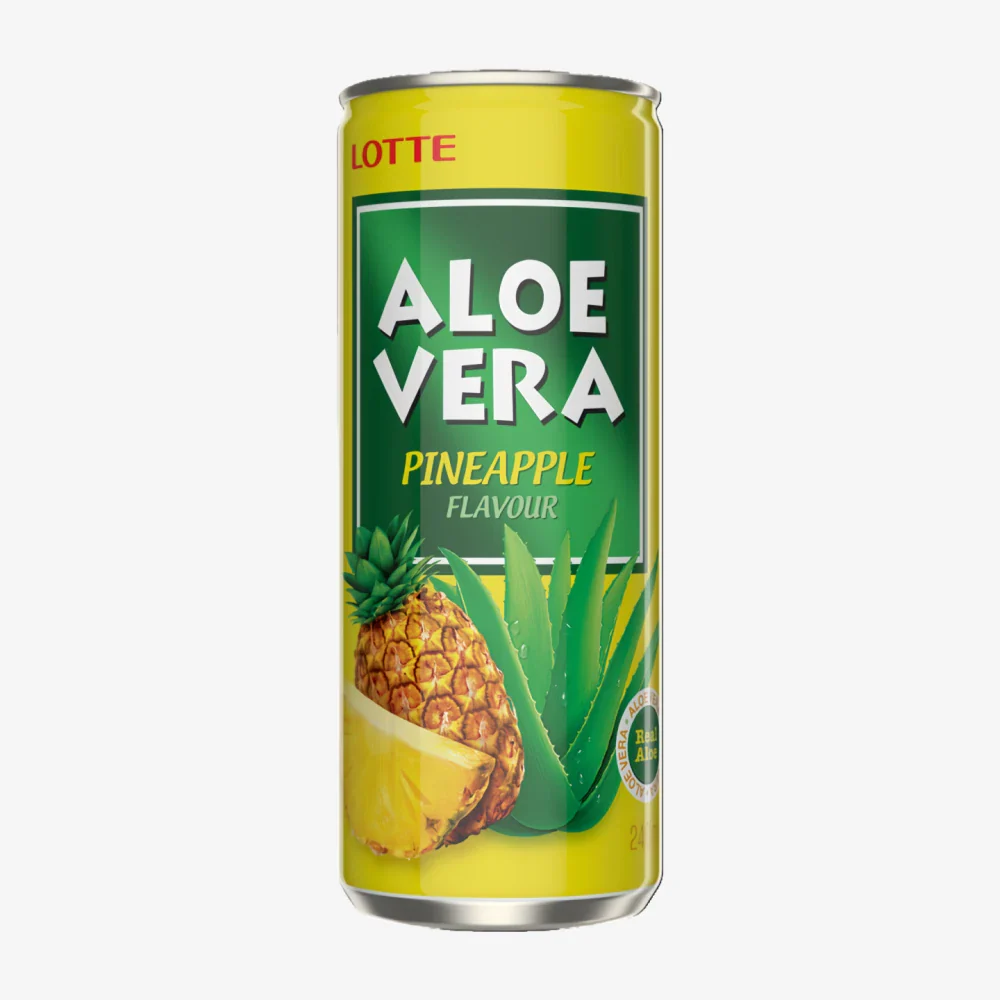 Lotte Aloe Vera Drink (Pineapple) 240ml