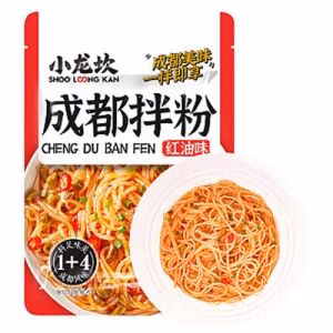 XIAOLONGKAN Instant Rice Noodle Chili Oil Flavor 190g