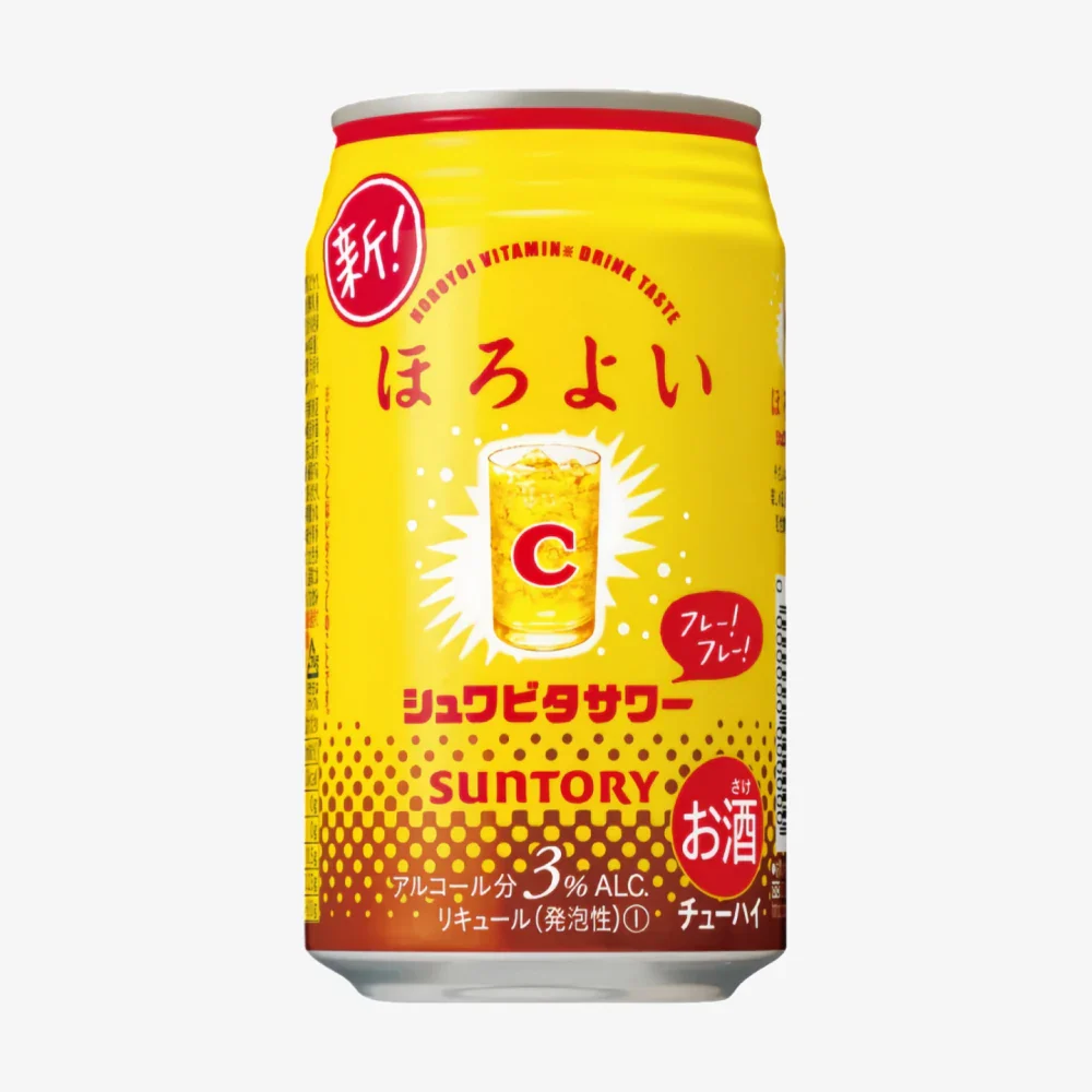 SUNTORY Carbonated Vitamin C (3% Alc) 350ml
