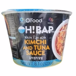 CJW) O'FOOD RICE WITH KIMCH&TUNA SAUCE 230G