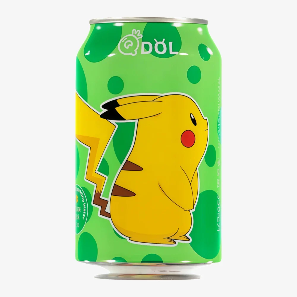 QDOL Pokemon Sparkling Water (Lime Flavor) 330ml