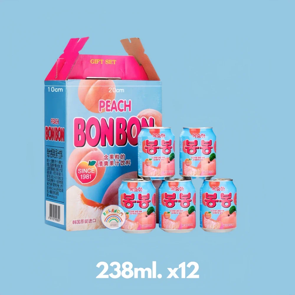 HAITAI Korean Peach Juice 238ml*12