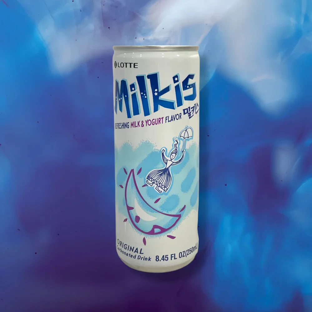 LOTTE Milkis Carbonated Drink (Milk&Yogurt Flavor) 250ml x6