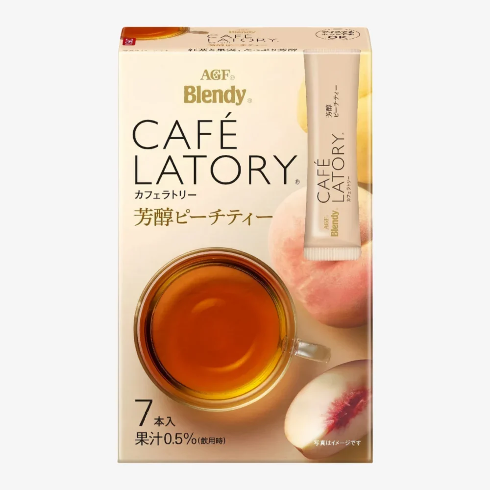 AGF BLEBDY CL TEA( PEACH FLAVOR)