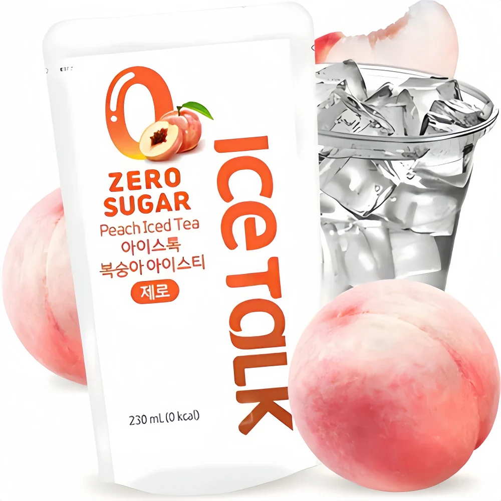 ICETALK Peach Iced Tea (Zero Suagr) 230ml