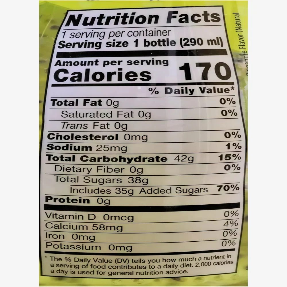 TEPTIP Basil Seed Drink Pineapple Flavor 290ml