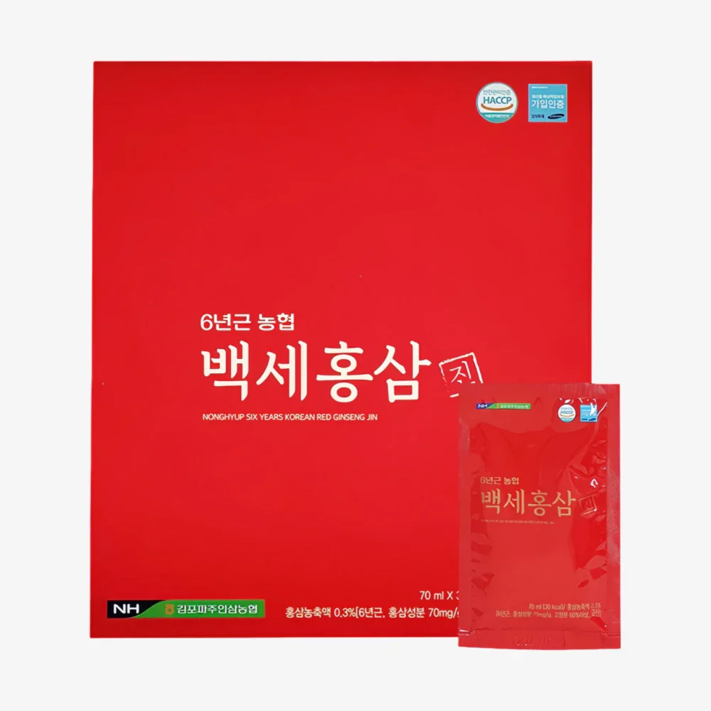 SS NONGHYUP six year korean red ginseng 30*70ml