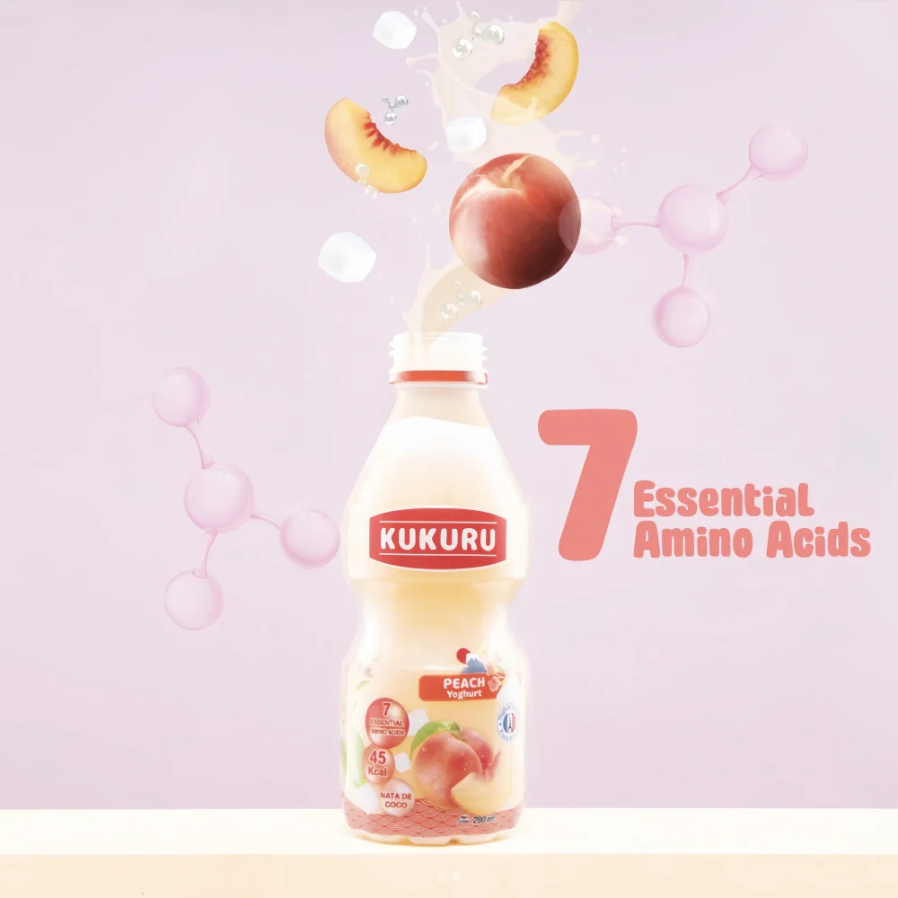 SC) KUKURU Yogurt Peach 280ml