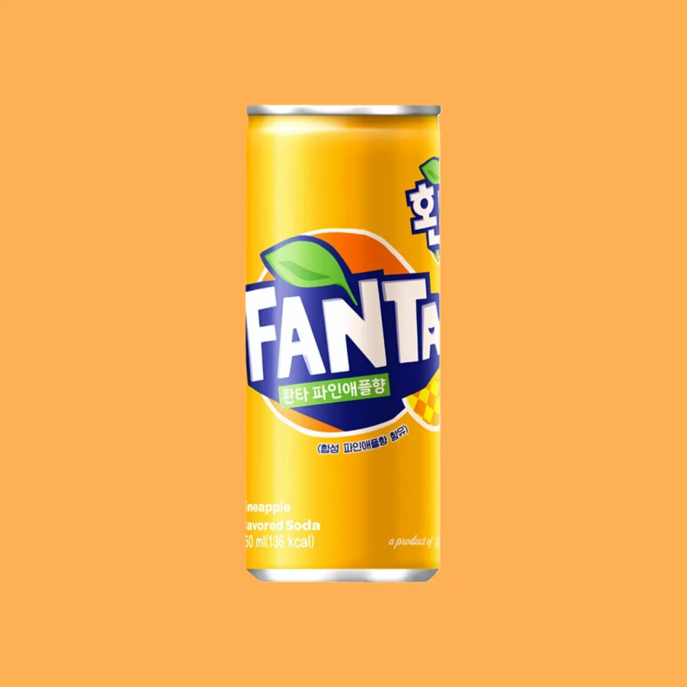 COCA-COLA Fanta Pineapple Soda  250 ml