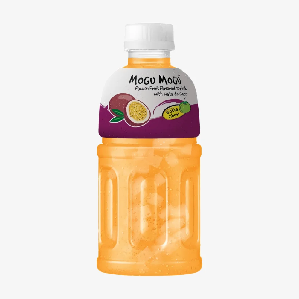 MOGU MOGU Nata de Coco Passion Fruit Flavor Drink 320ml
