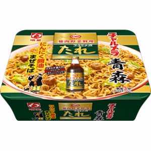 Myojo Charmela Aomori Stamina Sauce Mixed Soba with Garlic and Soy Sauce 111g