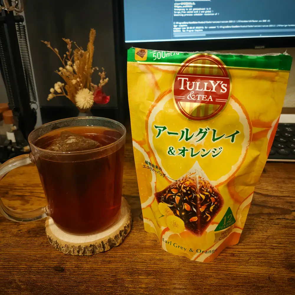 ITOEN Tully Earl Gray Orange Tea Bag 48g