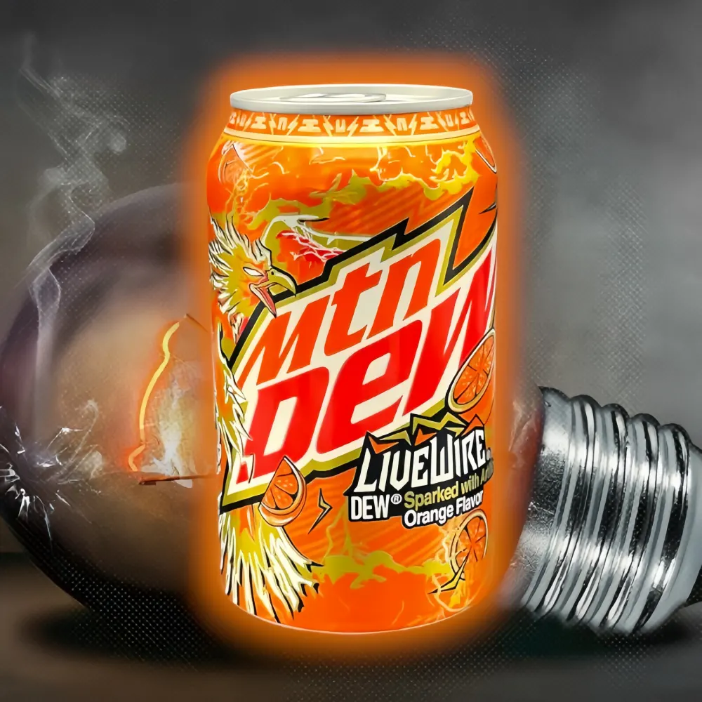 MOUNTAIN DEW Live Wire Orange 355ml