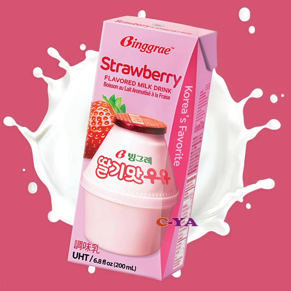 BINGGRAE Strawberry Milk 200ml