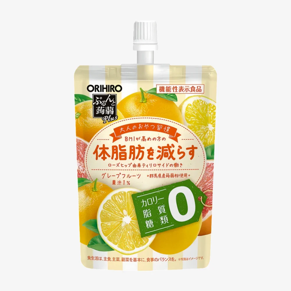 ORIHIRO Purunto Konjac Jelly (Grapefruit Flavor) 130g