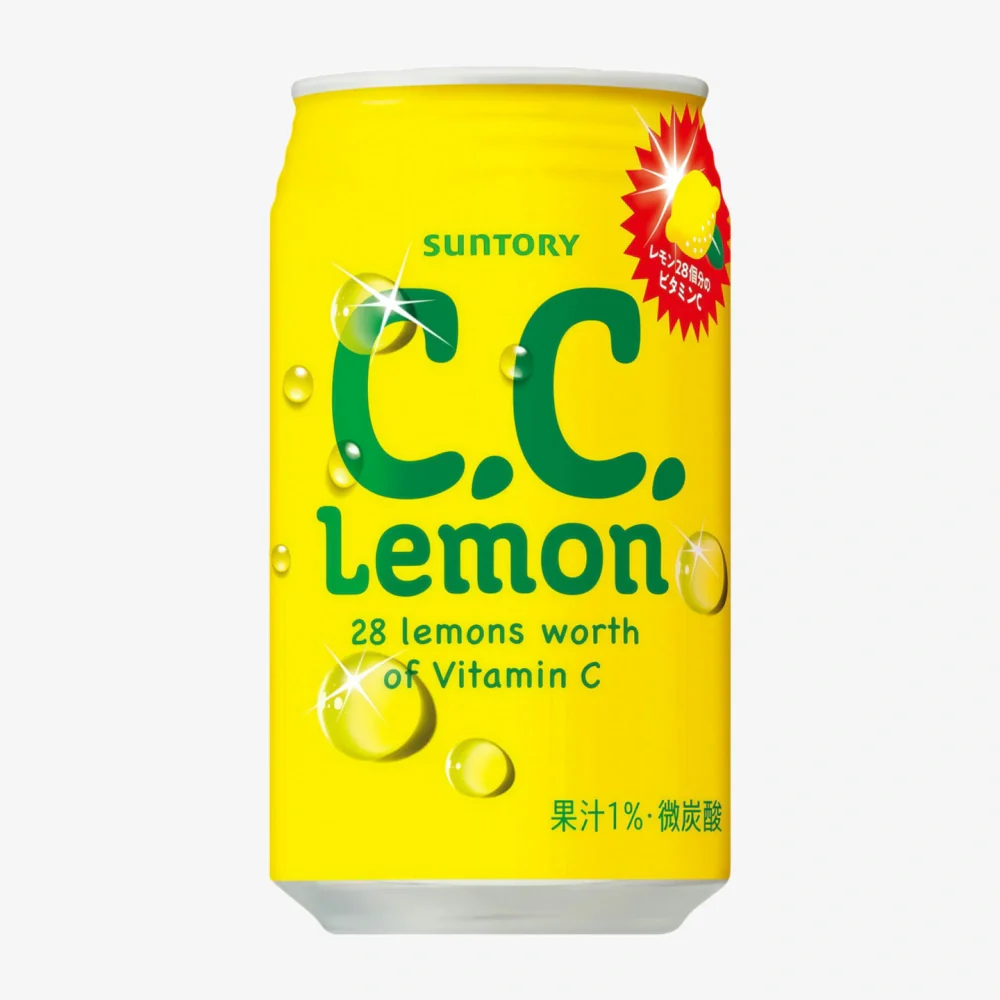 SUNTORY C.C. Lemon Soft Drink 350ml