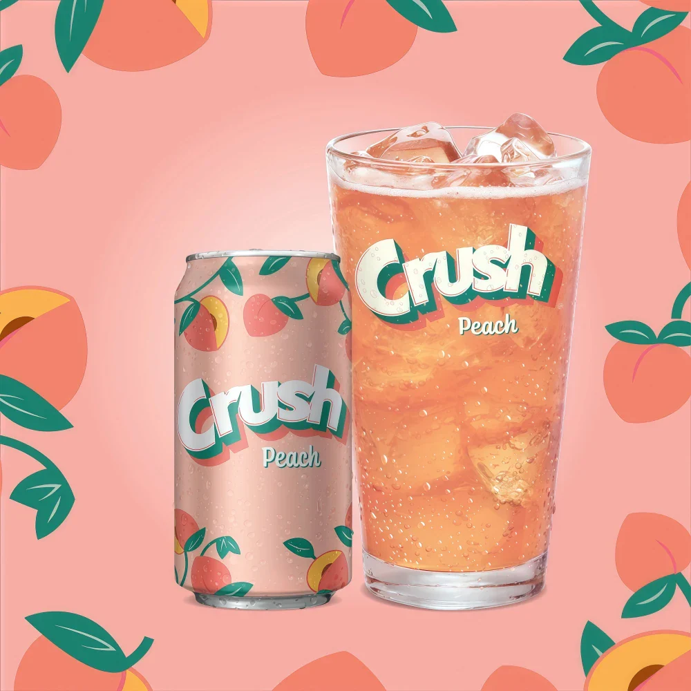 CRUSH Peach 355ml