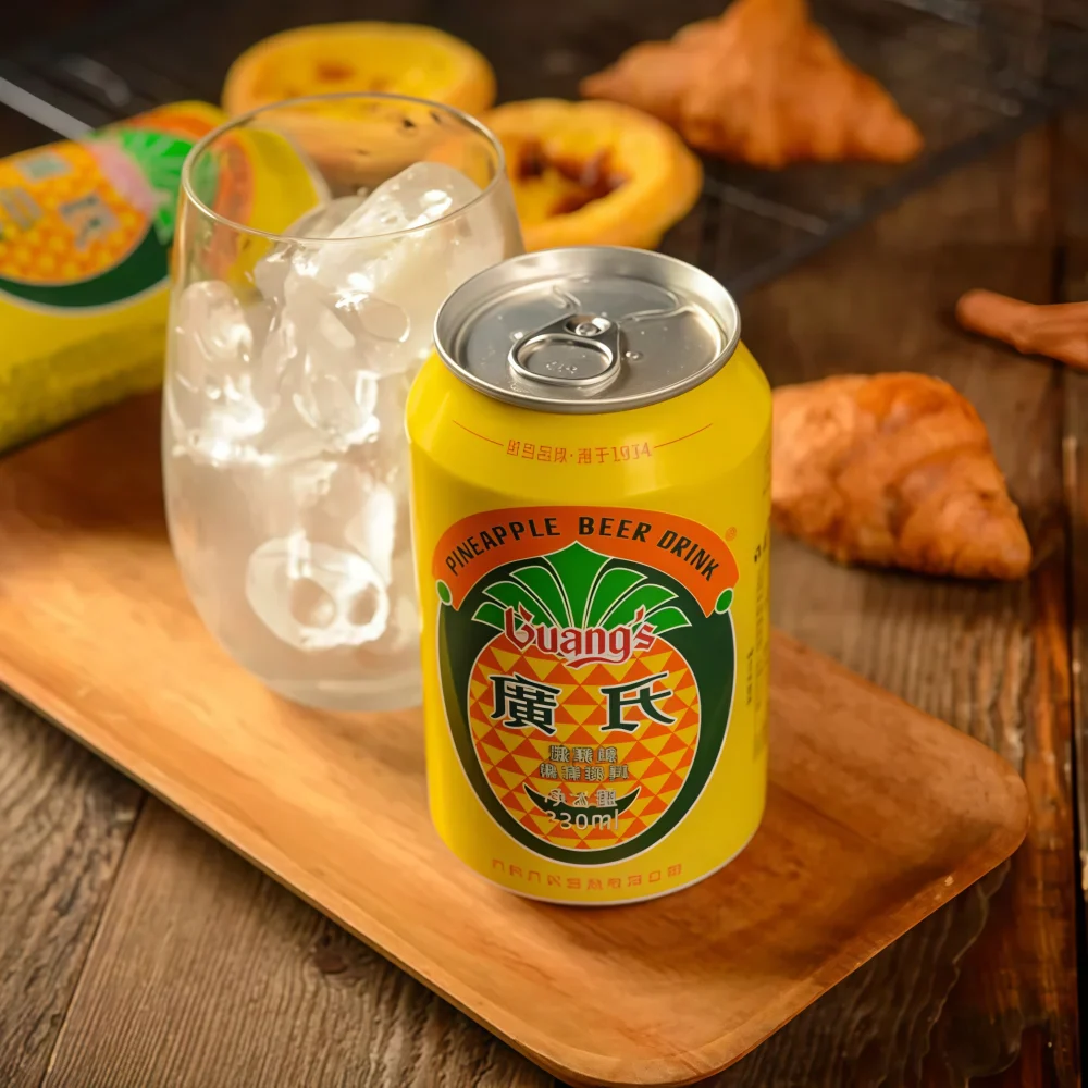 GS Pineapple Beer Flavor Drink 330ml*6cans
