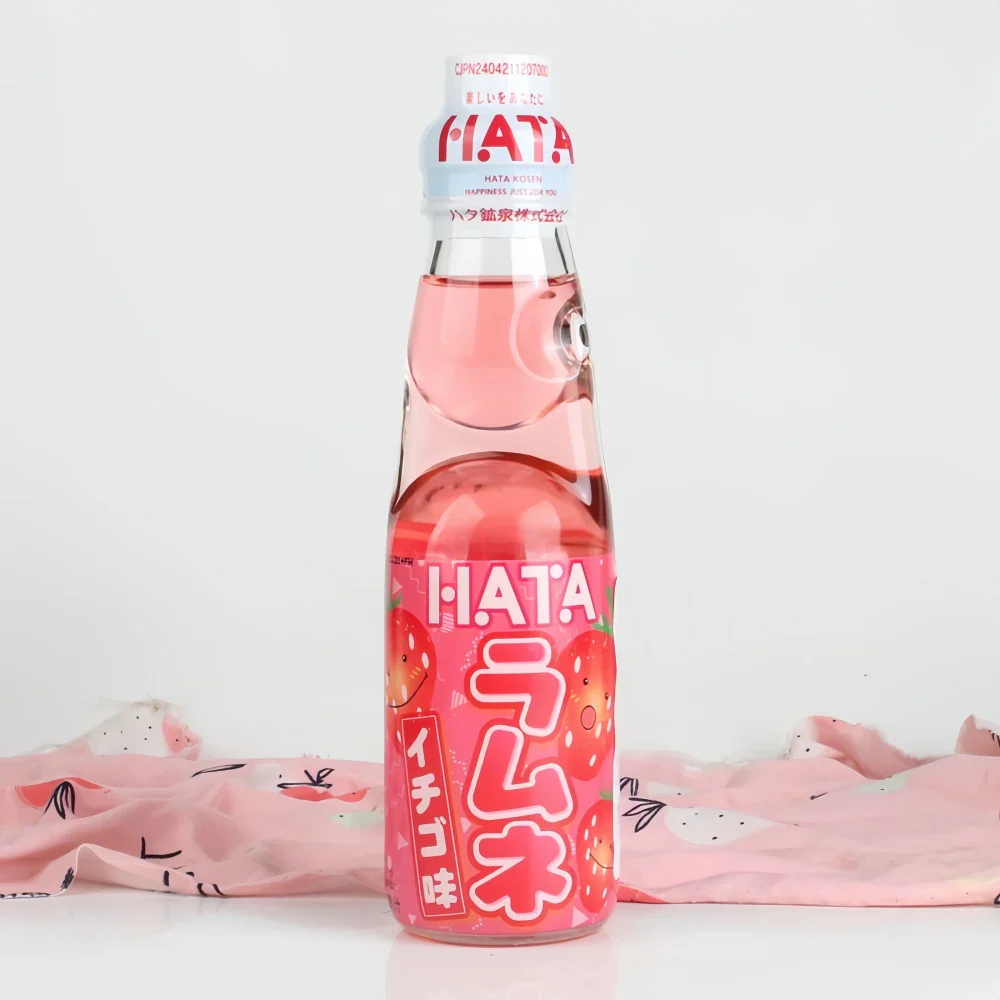 HATA Ramune Strawberry 200ml