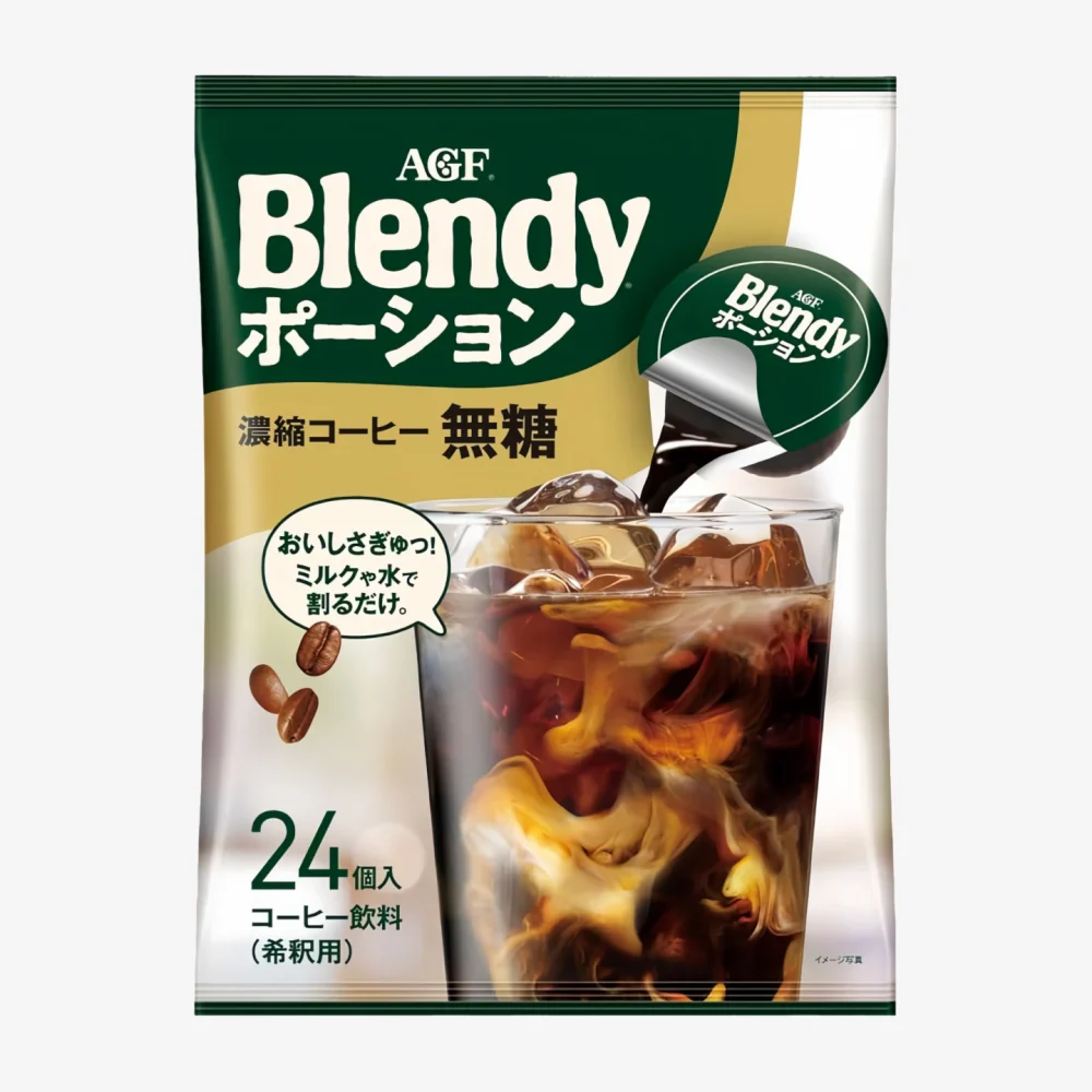 AGF Blendy Potion Coffee - Sugarless 144g