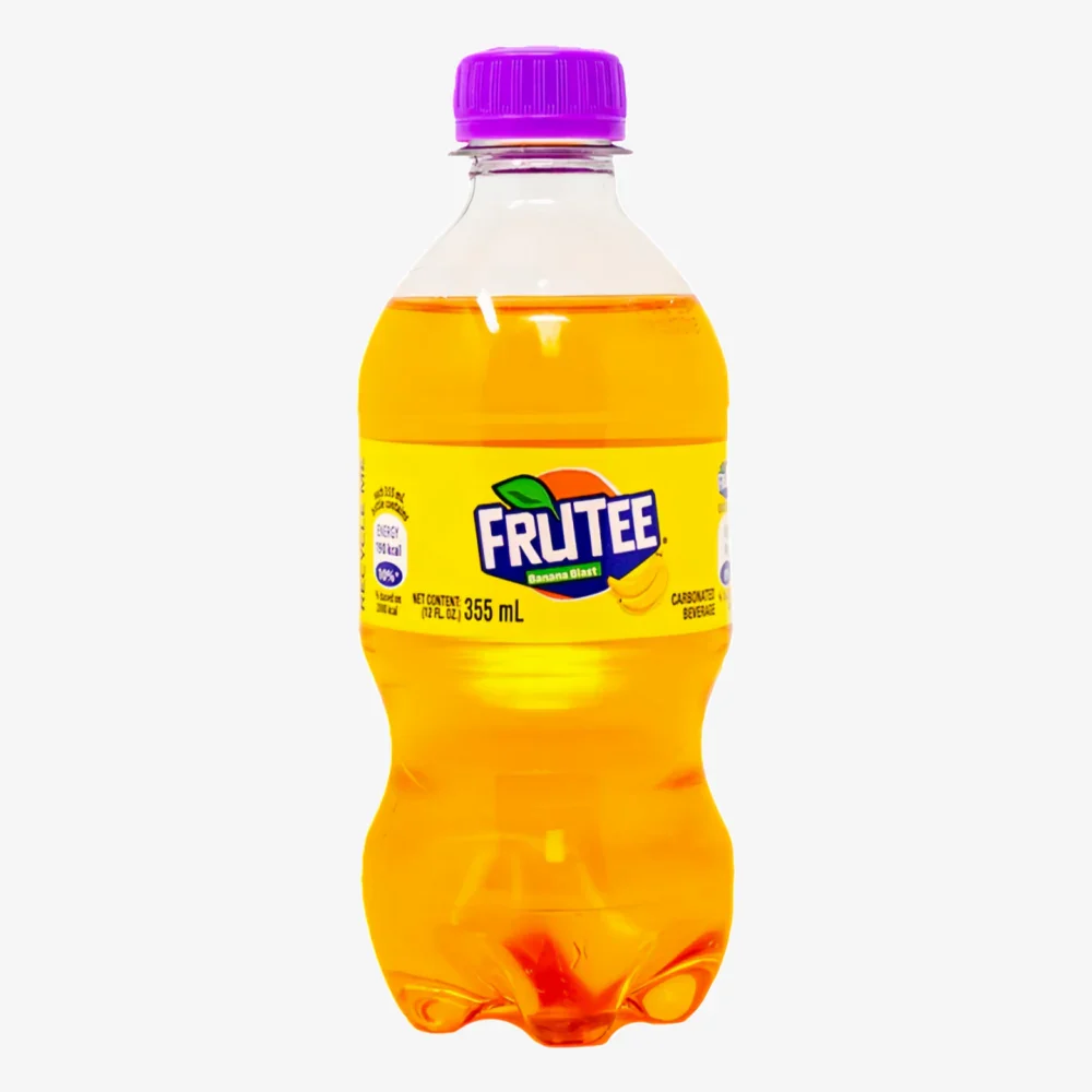FRUTEE Banana Flavor Soda 355ml