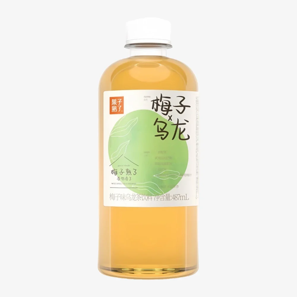 GZSL Plum Oolong Tea Drink 487ml