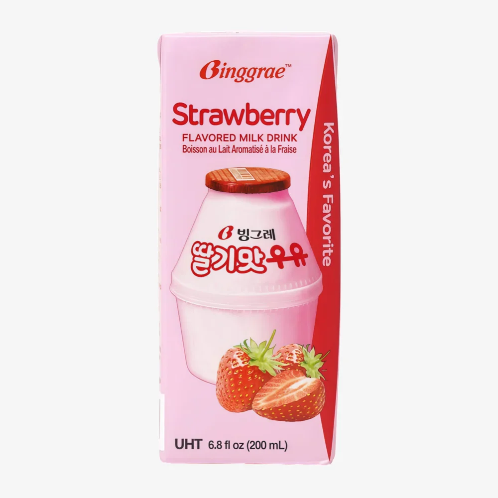 BINGGRAE Strawberry Milk 200ml